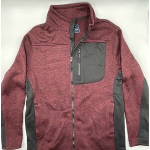 RUGBY UNIVERSITY Full Zip‎ Activewear Jacket Size M #C625